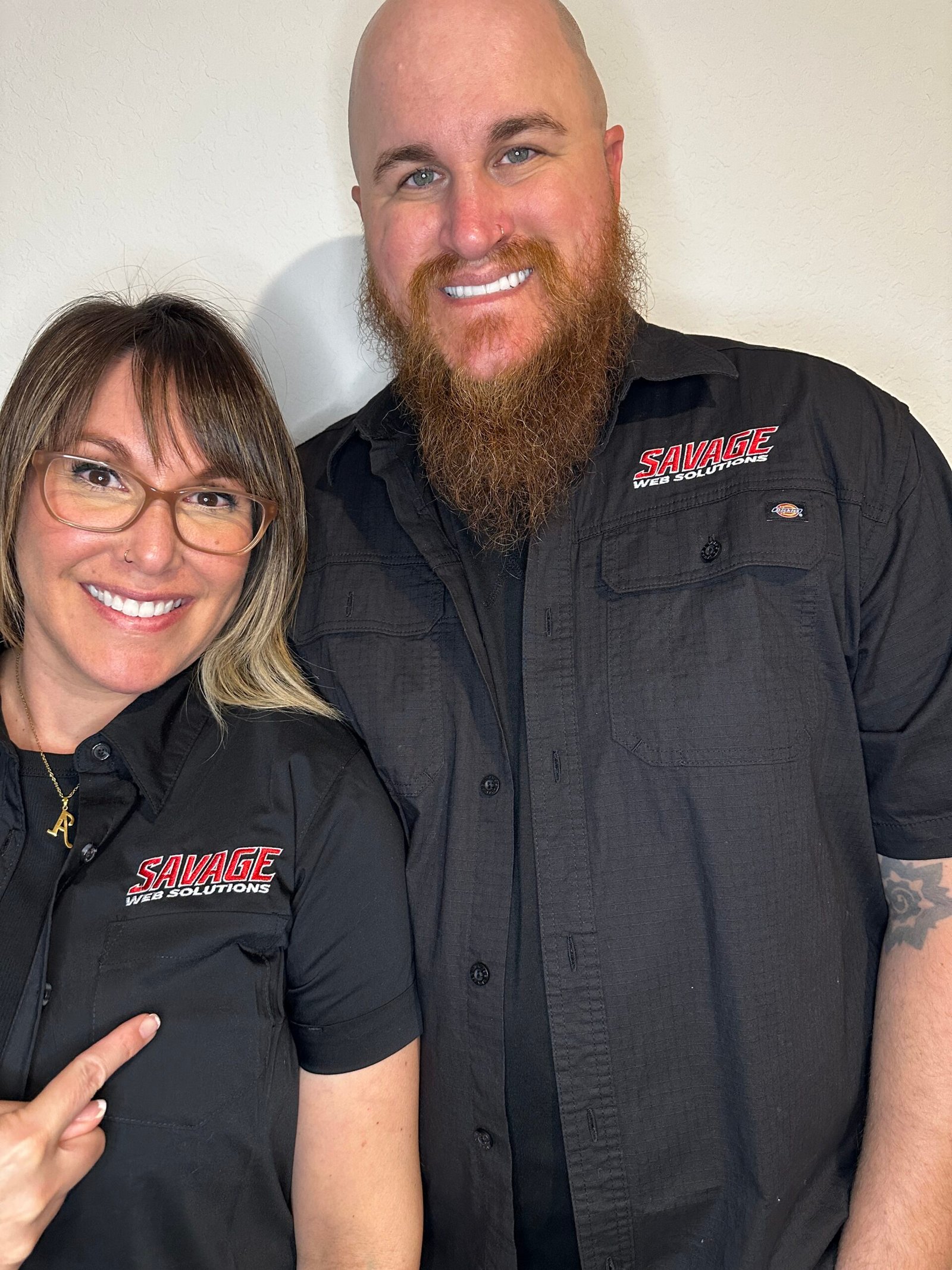 Maddox and Andrea Savage of Savage Web Solutions in New Braunfels Texas