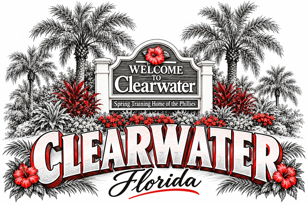 Clearwater Web Design Illustration