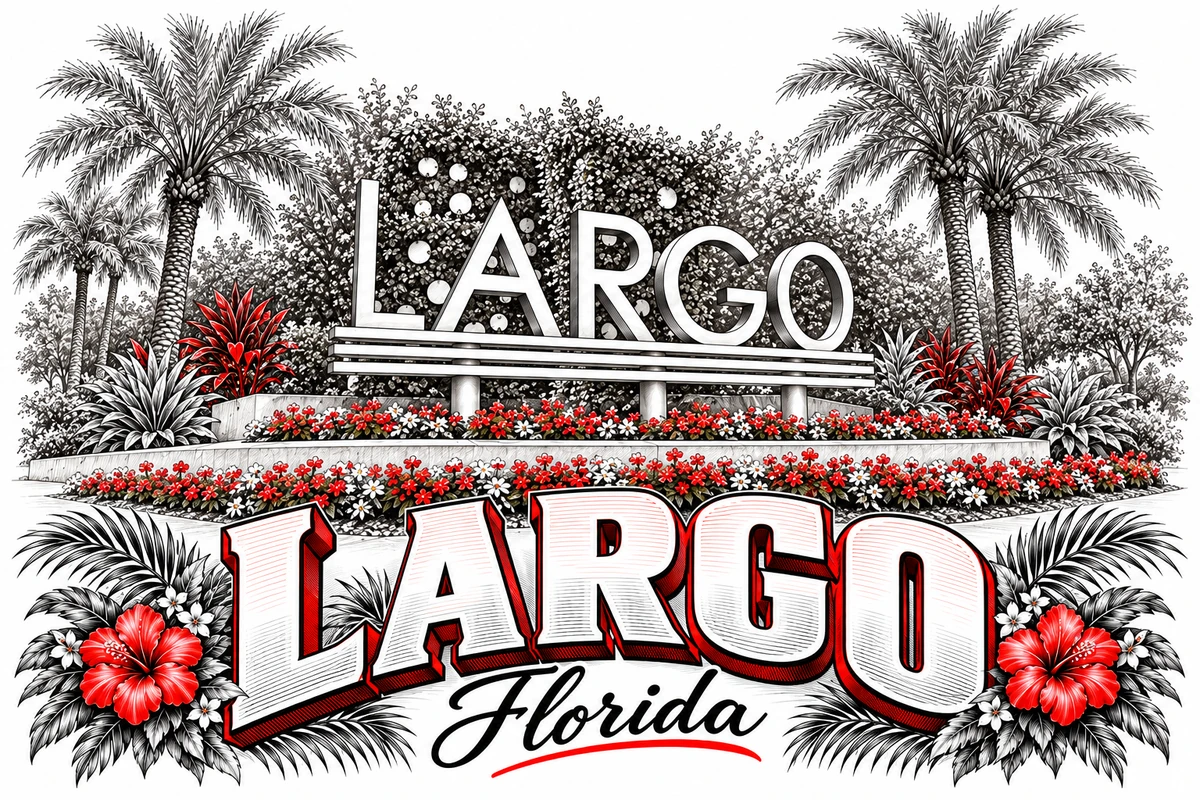 Largo web design illustration